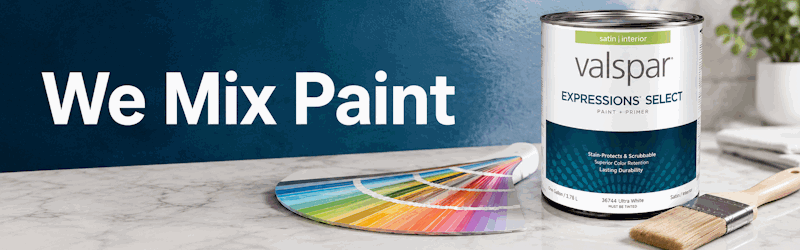 We mix paint